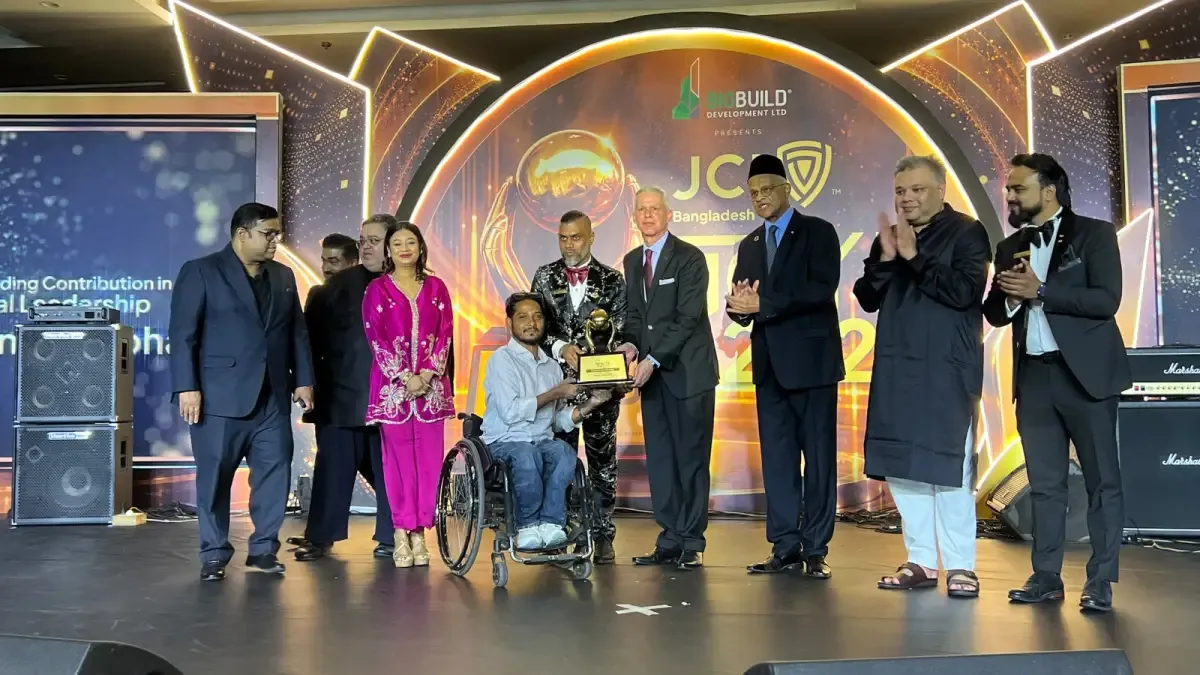 ‘টয়োপ ২০২৬’ সম্মাননা পেলেন মোহাম্মদ মহাসিন
